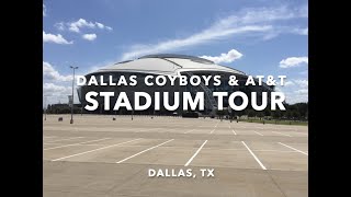 Dallas Cowboys & AT&T Stadium VIP Tour - From Jerry Jones box, cheerleader locker room, on field
