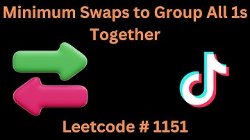 MINIMUM SWAPS TO GROUP ALL 1