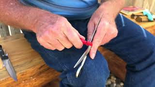 Sharpen Barber Scissors