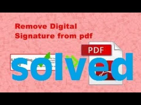 how to delete signature in pdf how to delete signature in pdf