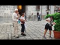 It is truly Spectacular how the Bushman prepares the Final Blow ¡What a scare Noelia!. Bushman Prank