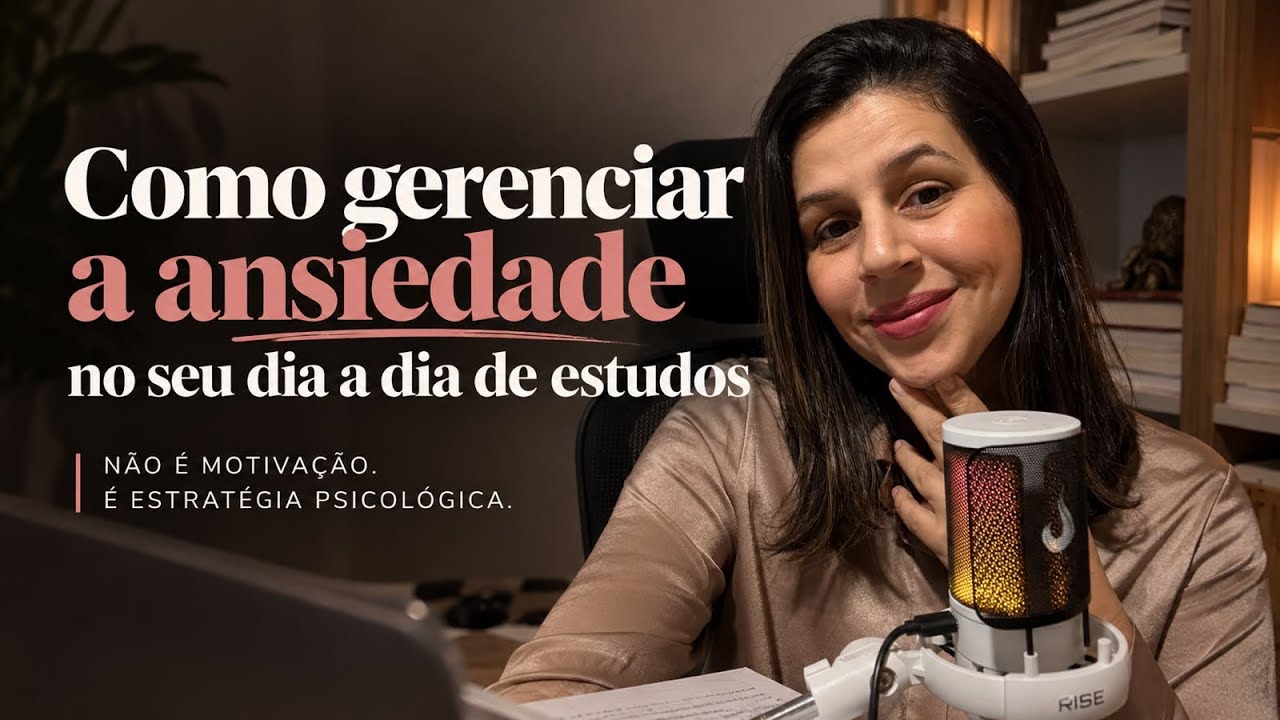 Como controlar a ansiedade nos estudos e melhorar seu desempenho! - YouTube