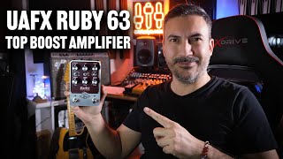 Universal Audio Uafx Ruby 63 Gi̇tar Amfi̇ Pedali İncelemesi̇
