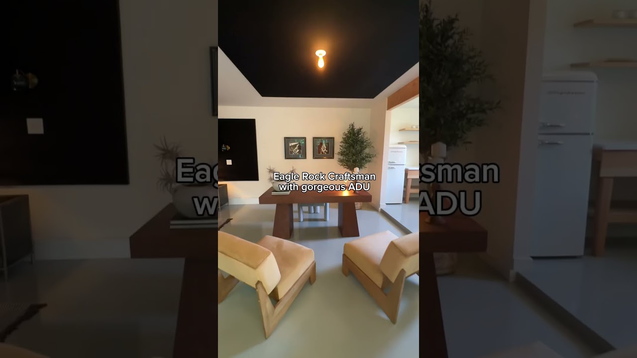 Eagle Rock Craftsman home in Los Angeles with recording studio ADU