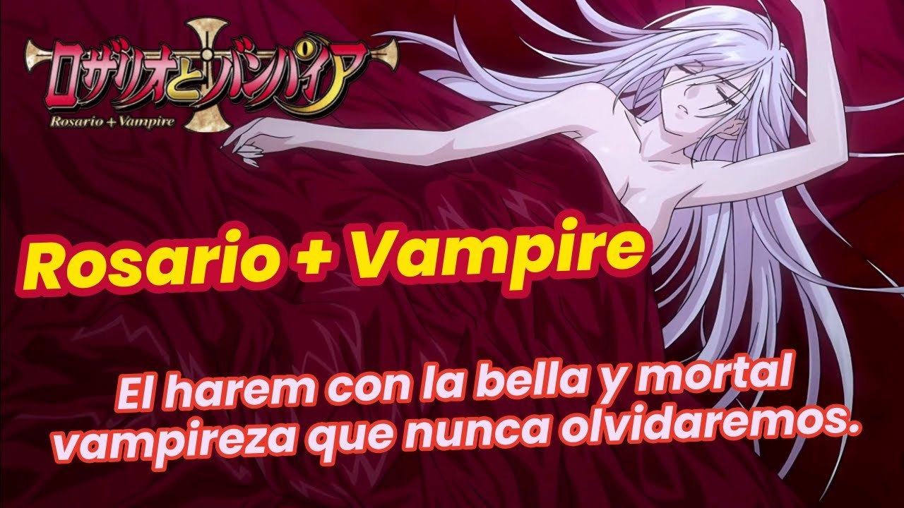 Rosario to Vampire (2008) ¿De que trata el anime? (Nostalgia anime)