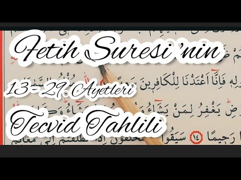 FETİH Suresi 13