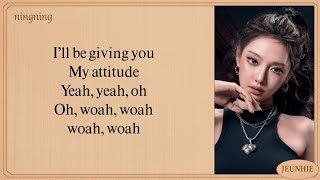 AESPA Attitude Easy Lyrics