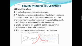 security measures in ecommerce | 12  IT | Maharashtra state board Guide