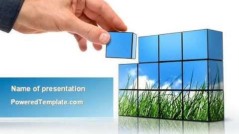 Consulting Efforts PowerPoint Template by PoweredTemplate.com