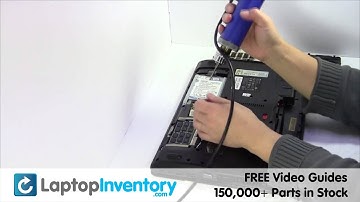 Gateway NV57H WiFi Card Replacement - Disassembly Take Apart NV55S NV75S NV77H NV56R NV76R