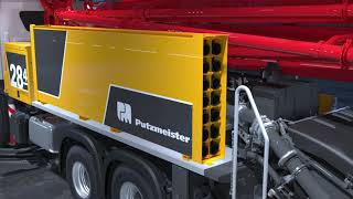 Putzmeister: New 20 m class - Storage Space