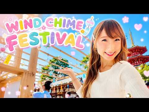Japan's Wind Chime Festival - Kawasaki Daishi Furin Ichi!