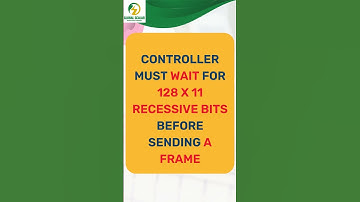 How to recover from CAN  Busoff #can, #canprotocol  #technology #controllerareanetwork