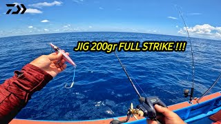 Light Jigging 200gr 60100Meter ‼ STRIKE Lagi dan Lagi || Daiwa TIERRA LJ IC 300HL