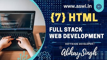 {7} HTML ( Hypertext Markup Language ) by Next_Developers