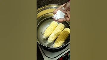 How Boil Sweet Corn Boiled Sweet Corn Recipe Please Subscribe Please Support 
