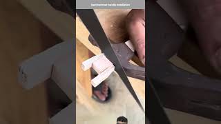 best hammer handle installation