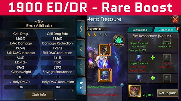 Apollyon - Boosting Rare Stats 1900 ED/DR - Legacy Of Discord