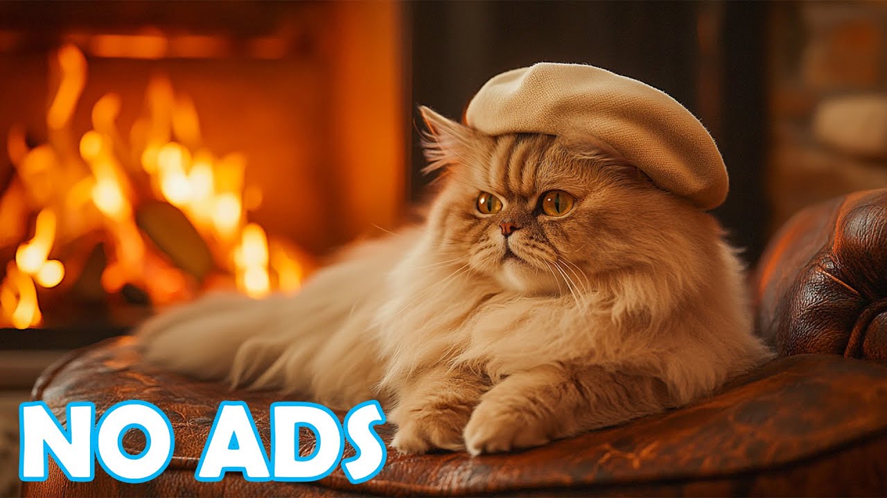 12 часов успокаивающей звуковой атмосферы для кошек 🌼 Фортепианные текстуры и мягкие подушечки для