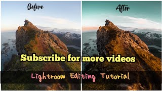 Nature's Picture Editing || Lightroom Tutorial || Basic Editing screenshot 5