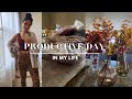 PRODUCTIVE VLOG: AMAZON &amp; GOODWILL HAUL, FALL DECOR, GROCERIES &amp; MORE