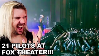 Okay...We're All Going!! | REACTION | TWENTY ONE PILOTS | TREES | LIVE AT FOX THEATER