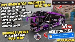 Bus Simulator Indonesia Mod Apk New 2026 V4.5.1 - Unlimited Money & Free Shopping screenshot 5