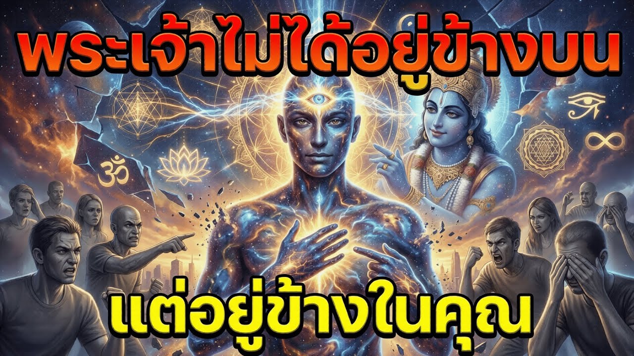 พระเจ้าไม่ได้อยู่ข้างบน แต่กำลังตื่นอยู่ในตัวคุณ | ความจริงที่คนตื่นรู้จะเข้าใจ