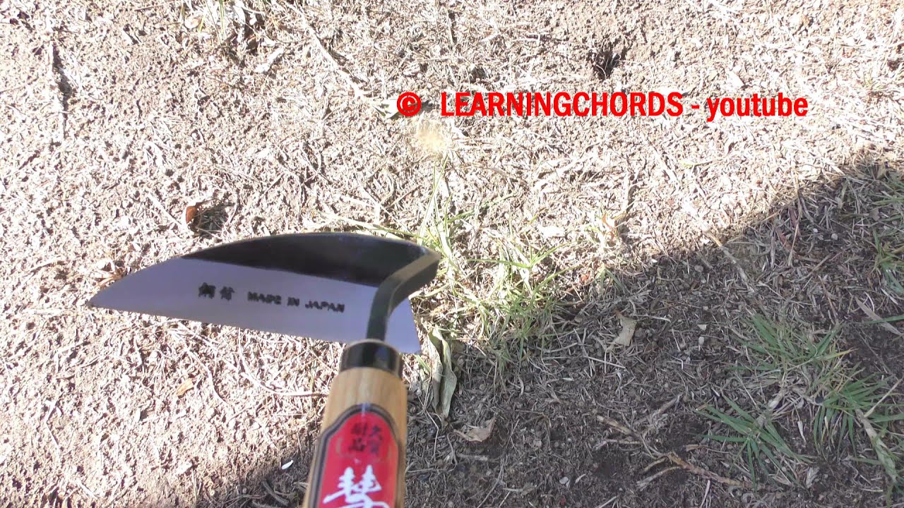 BEST WEEDING TOOL SUIZAN Nejiri Kama Weeding Sickle 13" - Hand Weed Puller Garden Hoe  REVIEW