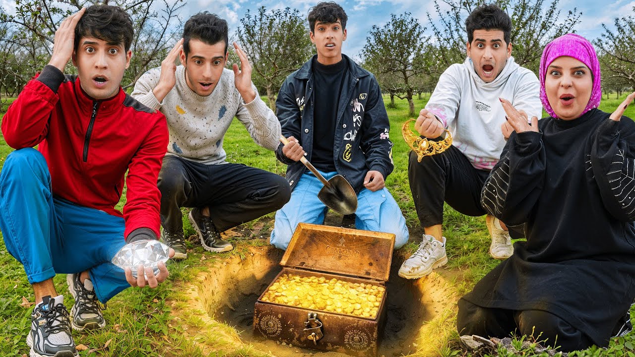 فتح صندوق الكنز العملاق (البحث داخل البستان الغامض) 😱 💰