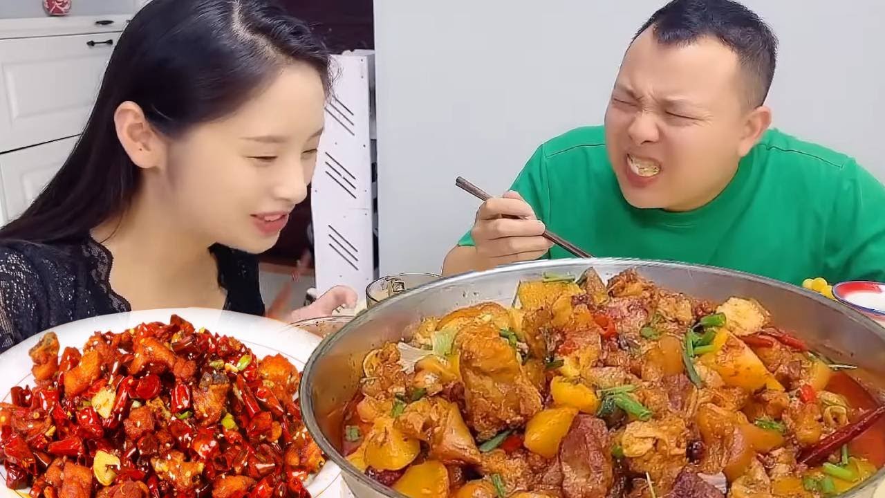 My selfish husband won't let me eat braised pork trotters, so I put mustard in his eggs