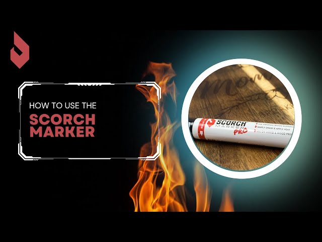 Easy Wood Burning for Beginners with a Scorch Marker 