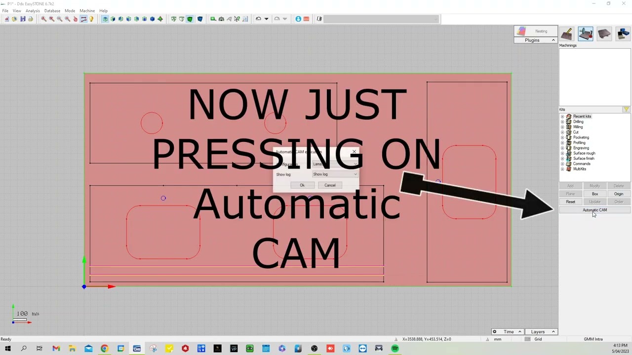 Easystone Automatic CAM