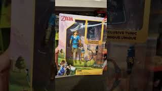 The Legend Of Zelda Breath Of The Wild - Link action Figure #shorts