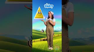 Sing Along With the Triangle Song! 🔺🎵 #ColorFun #Shorts