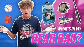 Whats In My Gear Bag?? Baseball Edition By Kj Mccarty