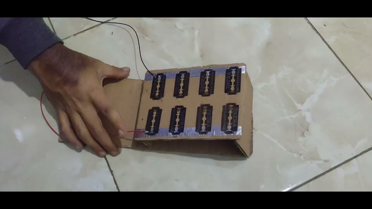 Tugas Cara membuat panel Surya dengan pisau silet (Energi Alternatif)