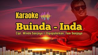 Karaoke lagu lampung - BU INDA INDA - Tam sanjaya