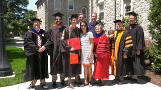 Dickinson Recreates Commencement for Hospitalized Student
