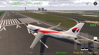 RC FS Advanced Real Flight Simulator GamePlay B737 MALAYSIA by ios Android 9/25/22 AIO EP119 screenshot 1