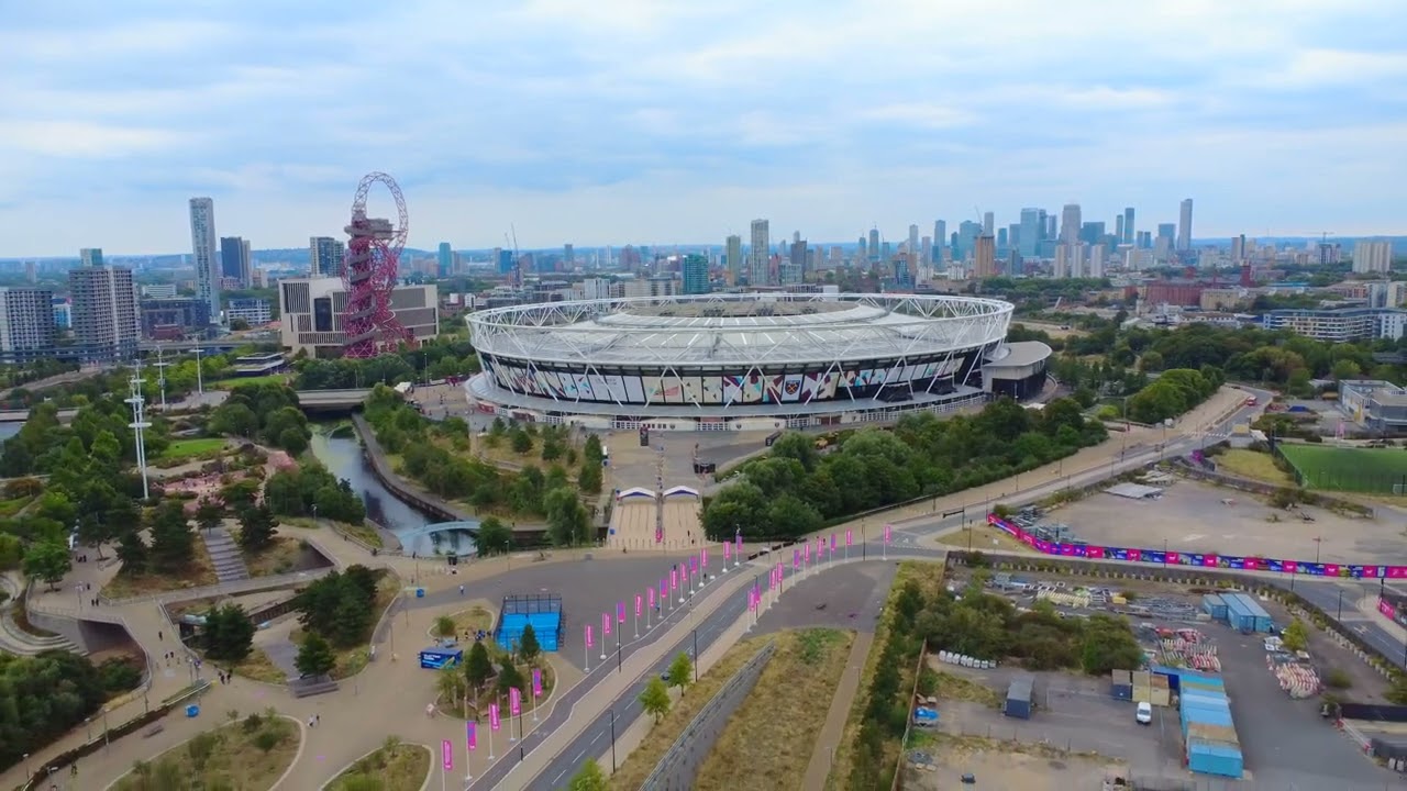 London Olympic Stadium Drone 4K｜Aerial Shot