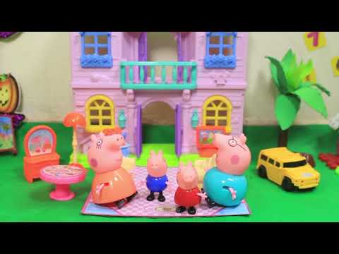 Subin TV : Peppa Pig Toys Episodes in Toy City Merry Christmas and Happy New Year 2019