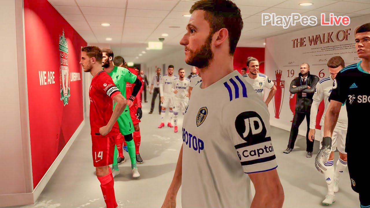 PES 2021 - LIVERPOOL vs LEEDS UNITED - Full Match & Goals - Gameplay PC