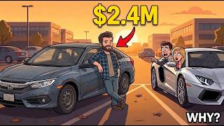 POV You’re Worth $2.4 Million but Drive a 10-Year-Old Car The Ultimate Power Move | Sam Money Story