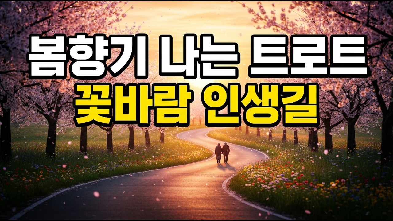 평생 내 편인 당신에게 바치는 노래 🌸 신곡 트로트 '꽃바람 인생길'