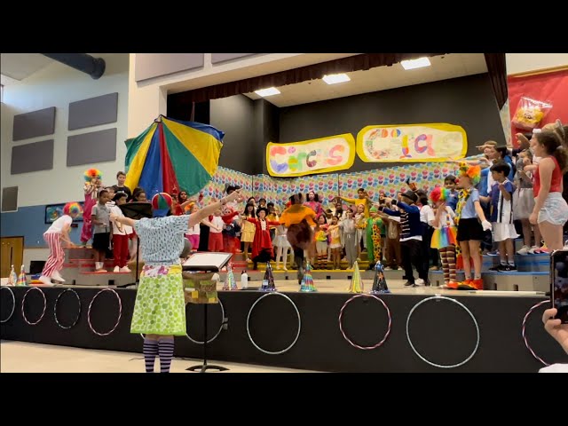 Circus Circus Musical Performance 2023 | Gunstream Elementary | 3rd grade class=