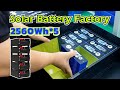 Home solar energy storage system, 2560Wh lithium battery pack,solar factory production!