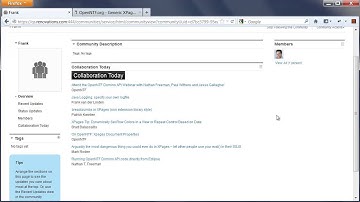 OpenNTF Project: Generic XPages and HTML Widget For IBM Connections