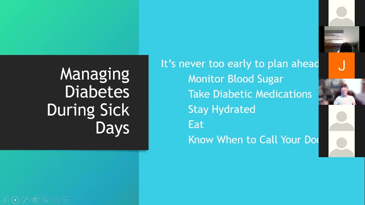Diabetic Education 3: Managing Diabetes in Times of Crisis