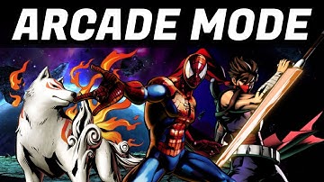 UMVC3 - ARCADE MODE - SPIDER-MAN/AMATERASU/STRIDER HIRYU!